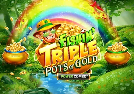 Fishin' Triple Pots of Gold™ POWER COMBO™ game screenshot